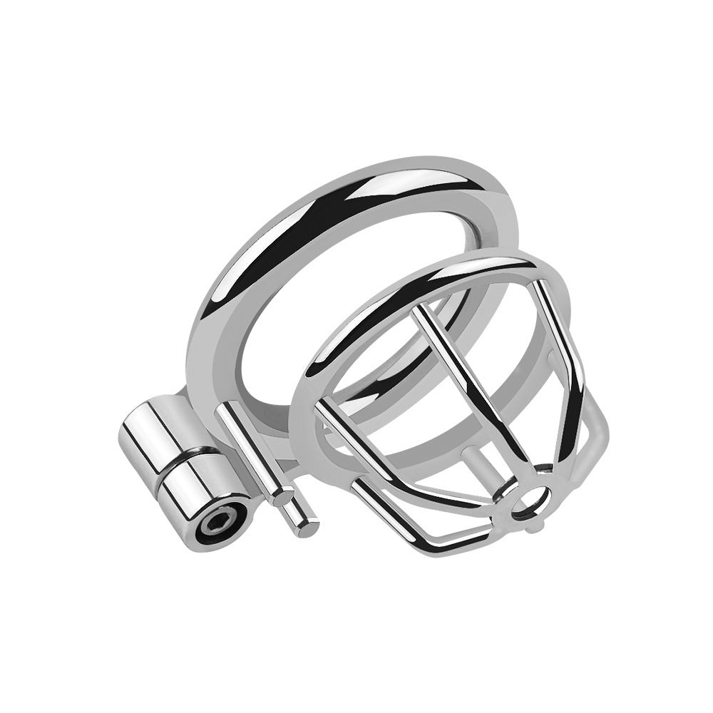 Toys For Men Bound Stainless Steel CB Chastity Lock Ring Color Supplies