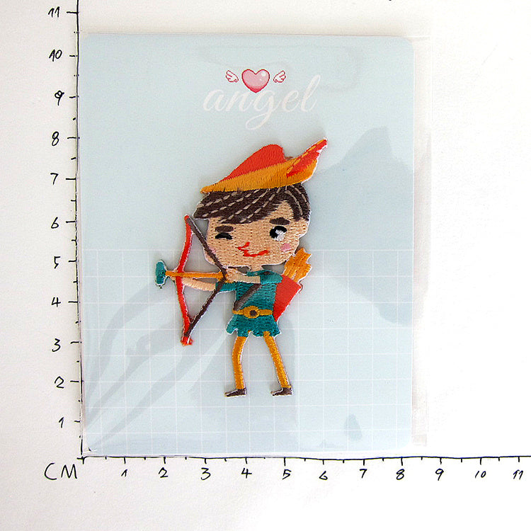 Self-Adhesive Iron-On Fairy Tale Town Castle Princess Patches