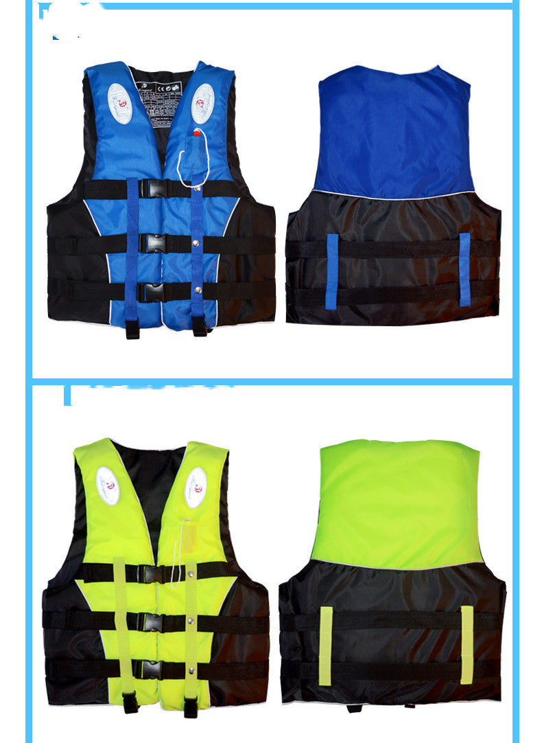 Children's Life Jackets,  Marine Life Jackets, Professional Foam Life Jackets, Swimming Fire-Fighting Whistle Life Vests