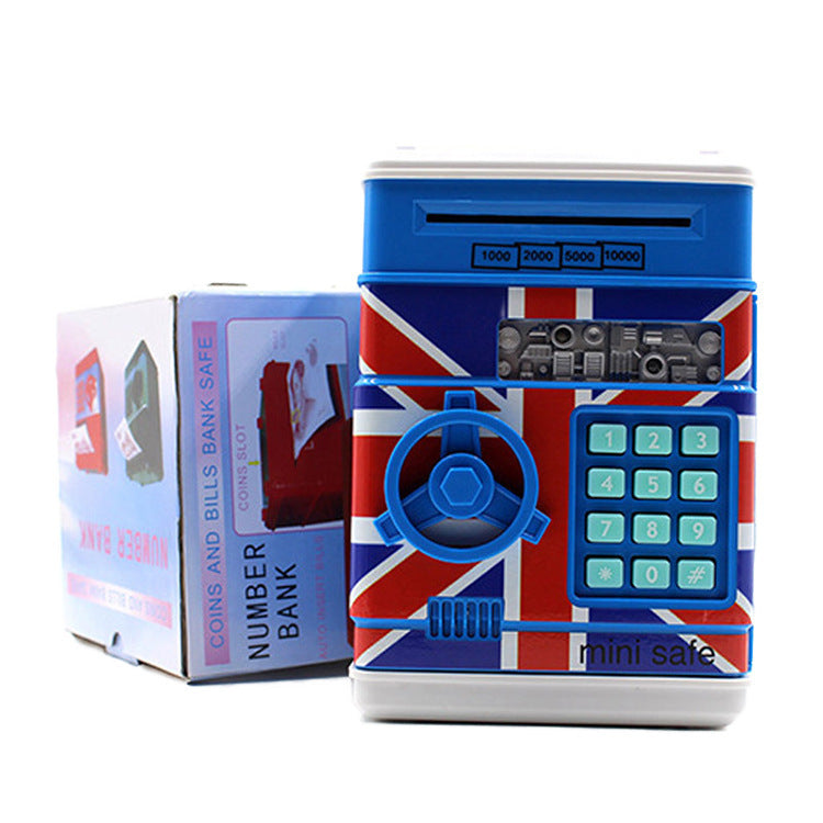 Mini ATM Pocket Money Roll Money Coin Piggy Bank Educational Toy