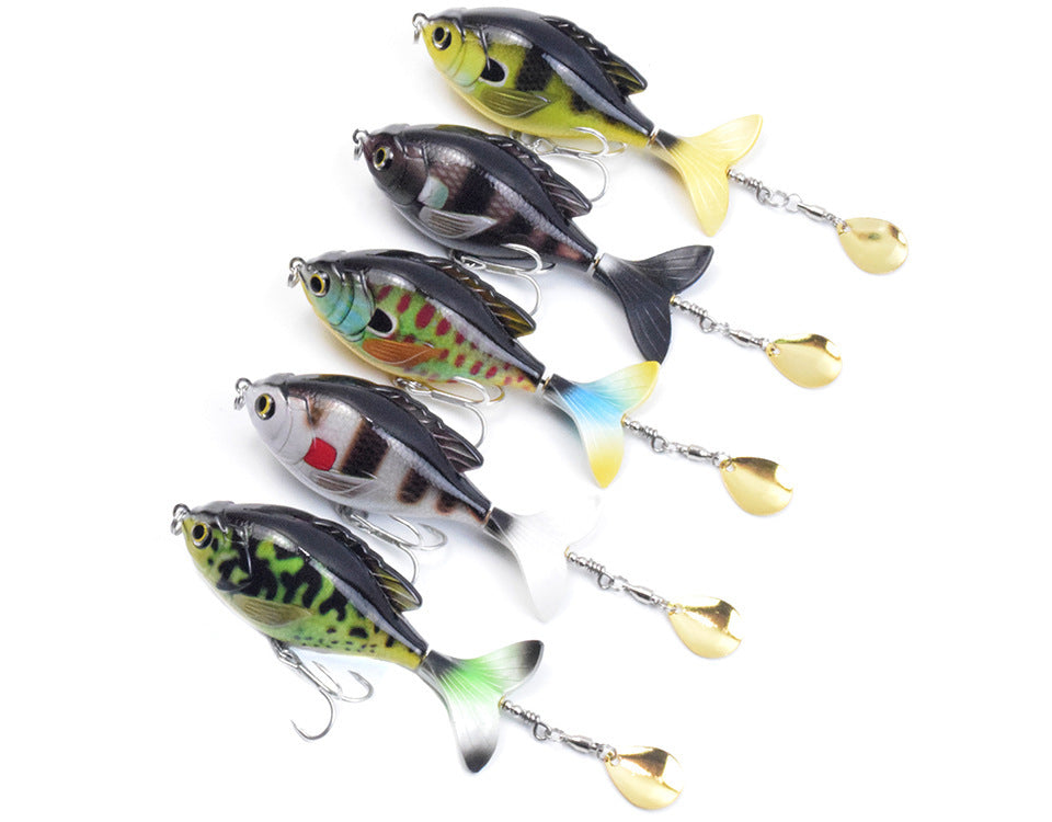 Tractor lure fishing lure