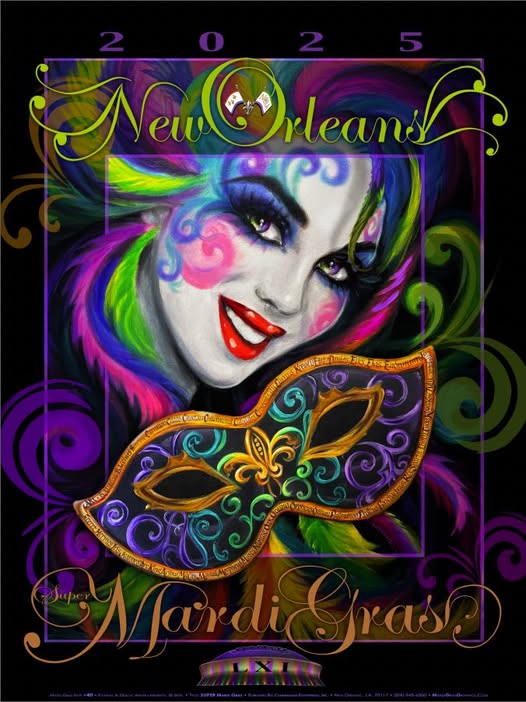 Mardi Gras 2025 Full Size Posters Are Back