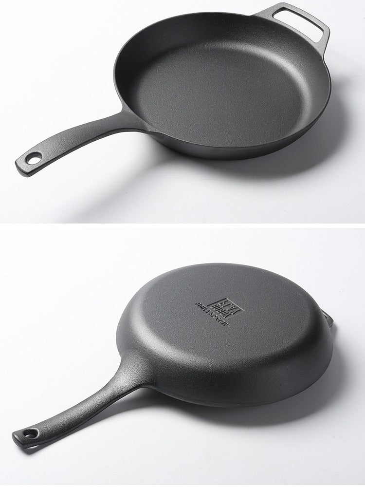 Thick cast iron pan