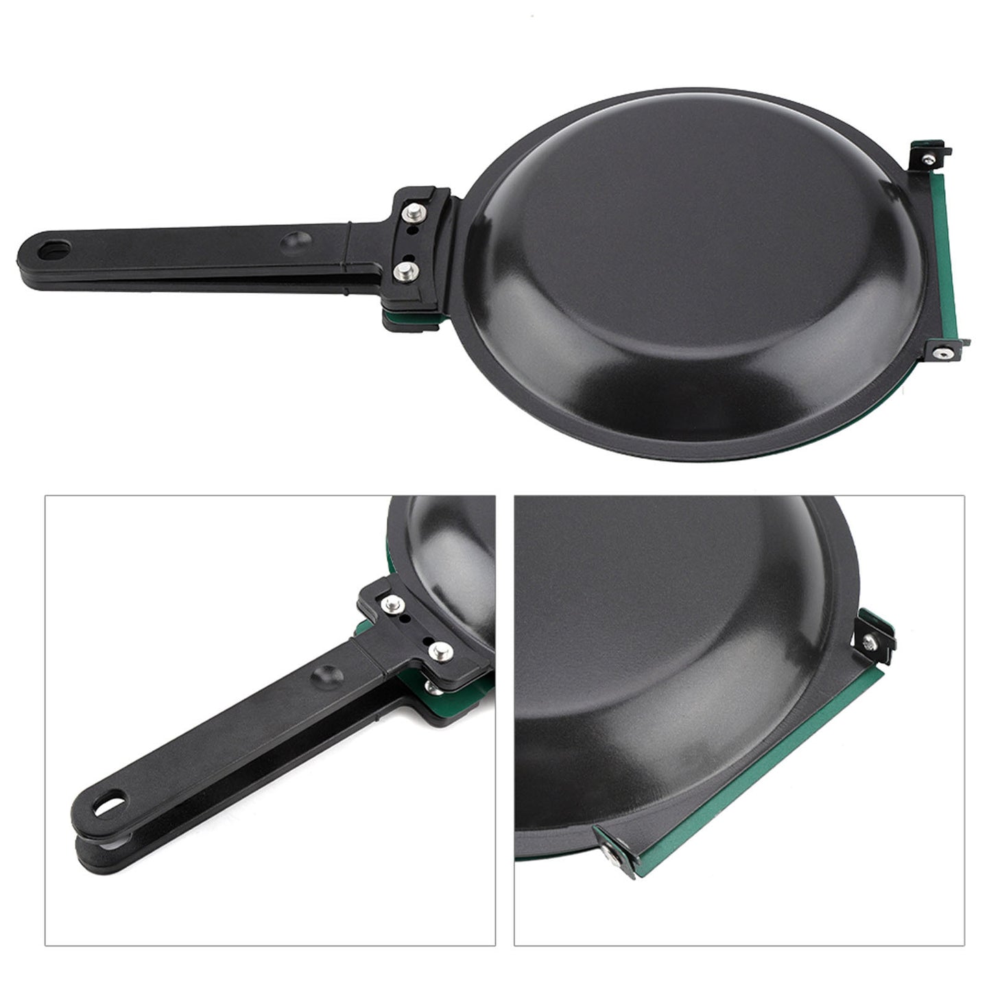 Double Side Titanium Steel Coating Flip Frying Pan Pancake Maker Household Kitchen Cookware