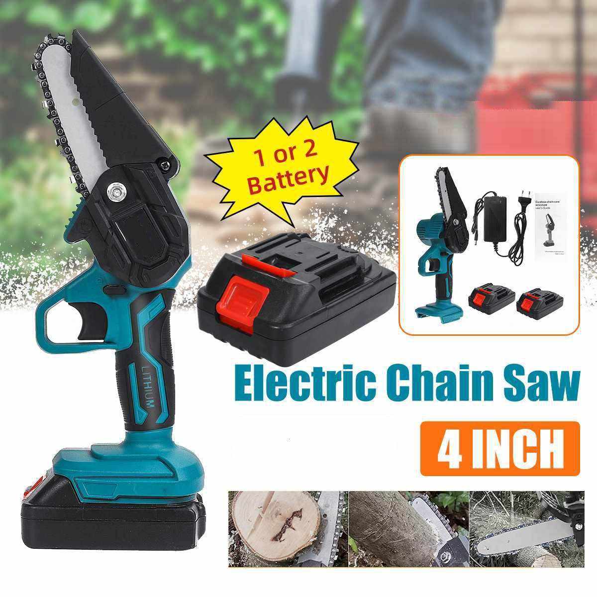 Home Fashion Mini Electric Chainsaw Set