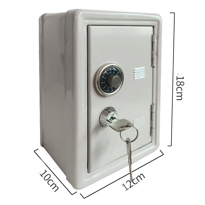 Creative Mini Metal Mini Safe Password Piggy Bank