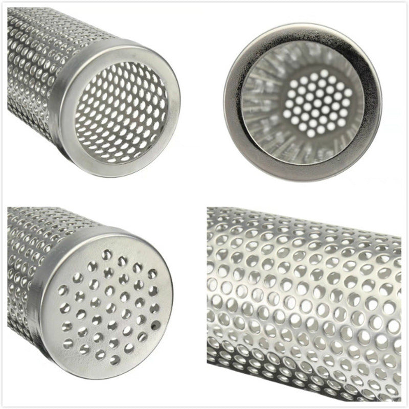 Smoke net tube Store charcoal barbecue smoke tube