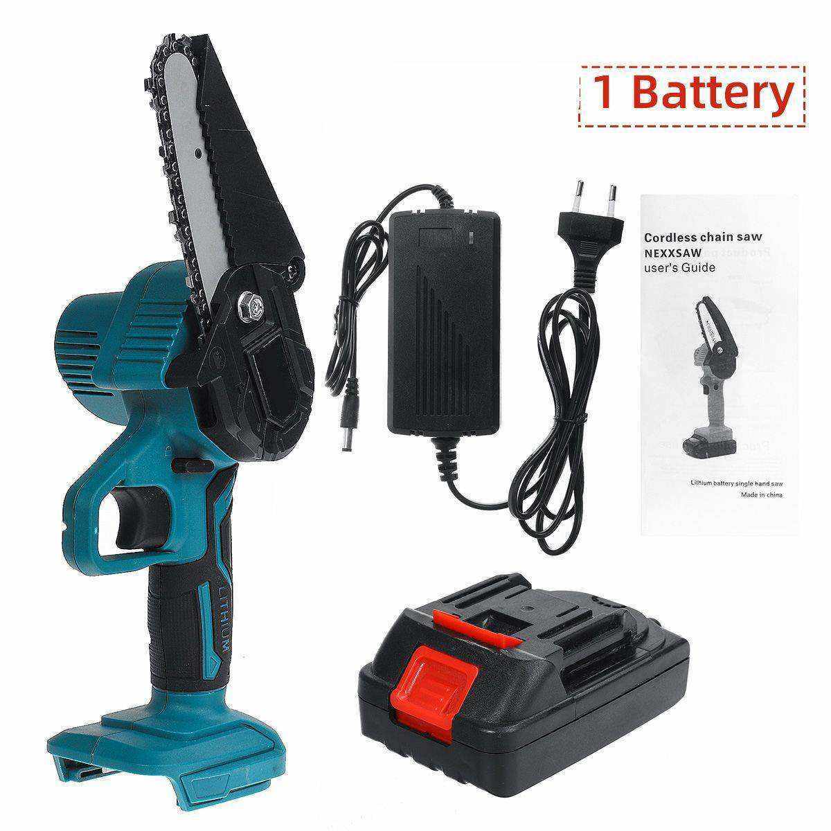 Home Fashion Mini Electric Chainsaw Set