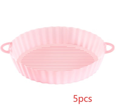 Air Fryer Tray Silicone Kitchen Supplies AirFryer Silicone Pot Grill Pan Accessories Disposable Paper Liner