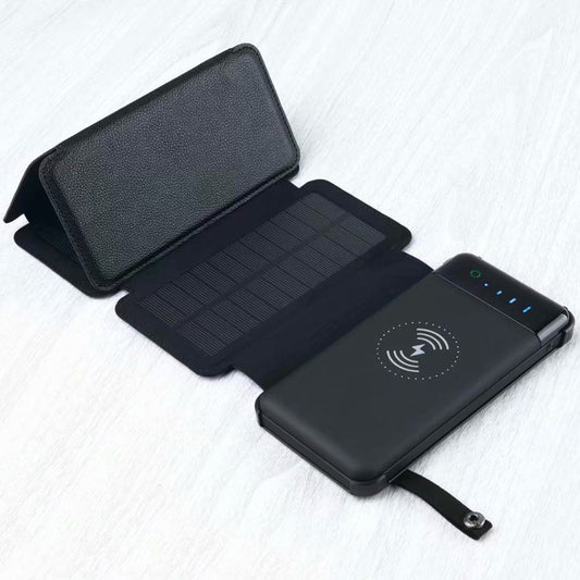 Detachable Solar Power Bank Wireless Charging