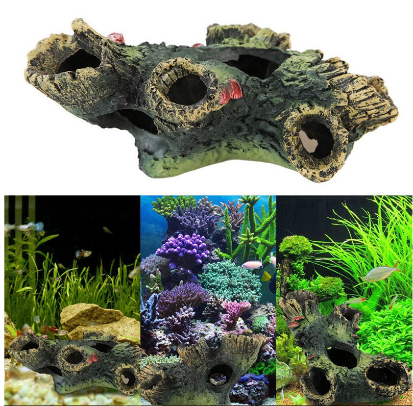 Fish tank landscaping decoration