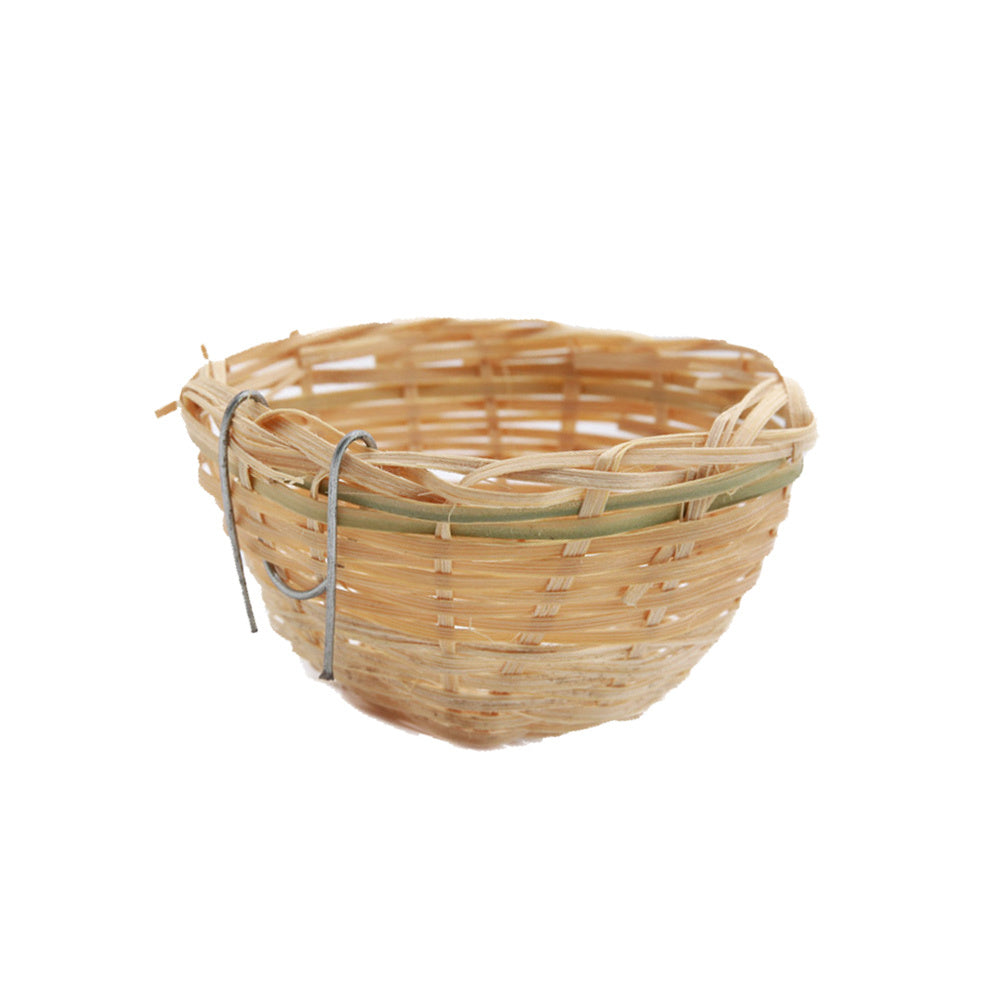 Hand-woven bird nest