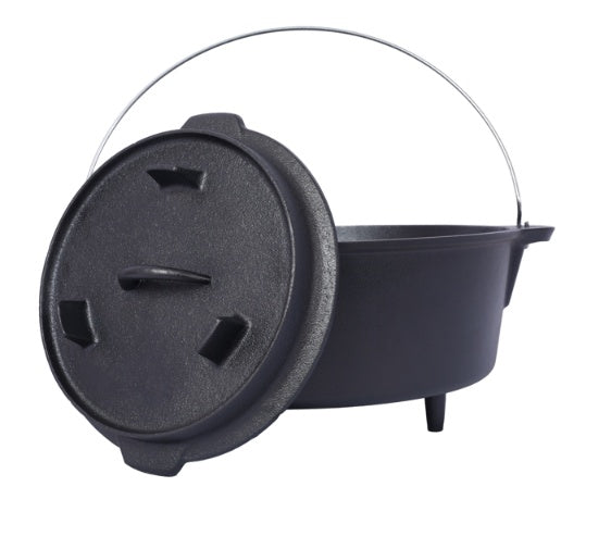 Pre-Seasoned Cast Iron Dutch Oven