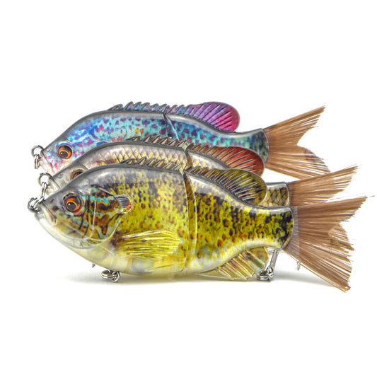 Luya Sunfish Fishing Simulation Transparent Fake Bait