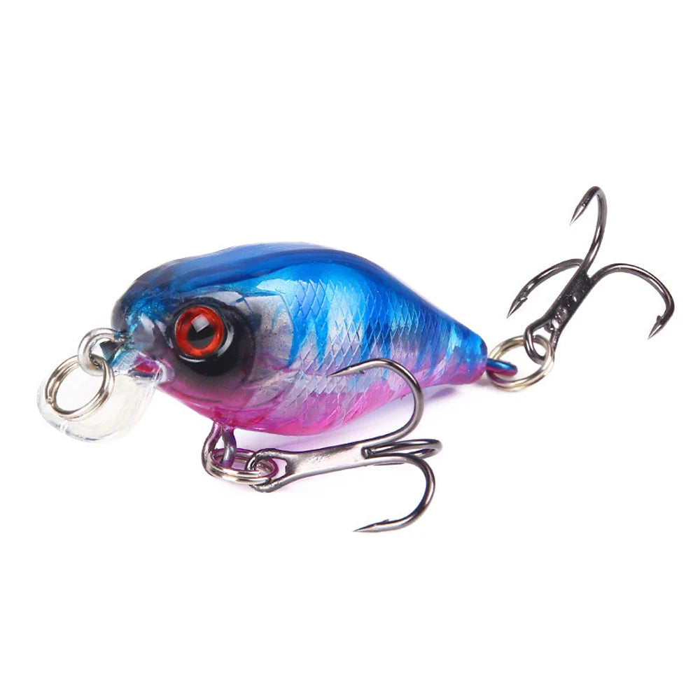 1 PCS Minnow Fishing Lure about 45mm 4.2g Crankbait Hard Bait Topwater Artificial Wobbler Bass Japan Fly Fishing Accessories