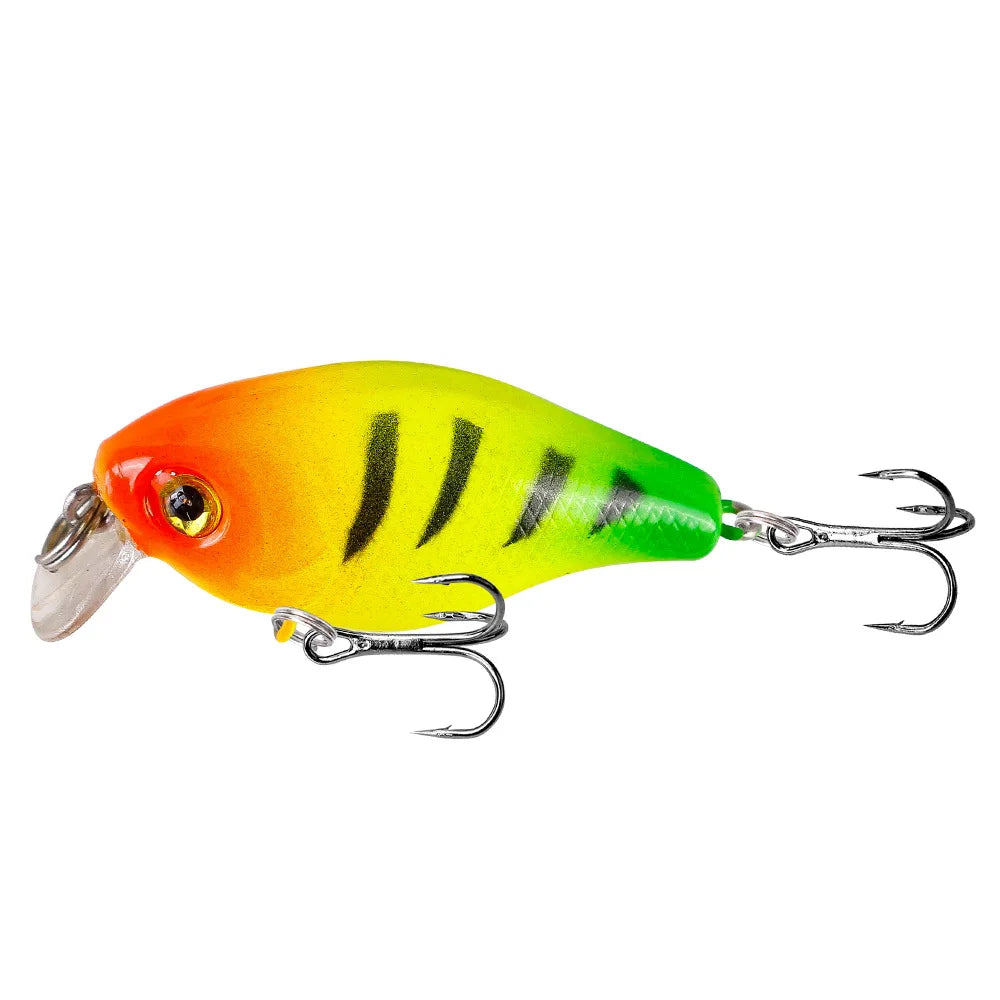 1 PCS Minnow Fishing Lure about 45mm 4.2g Crankbait Hard Bait Topwater Artificial Wobbler Bass Japan Fly Fishing Accessories