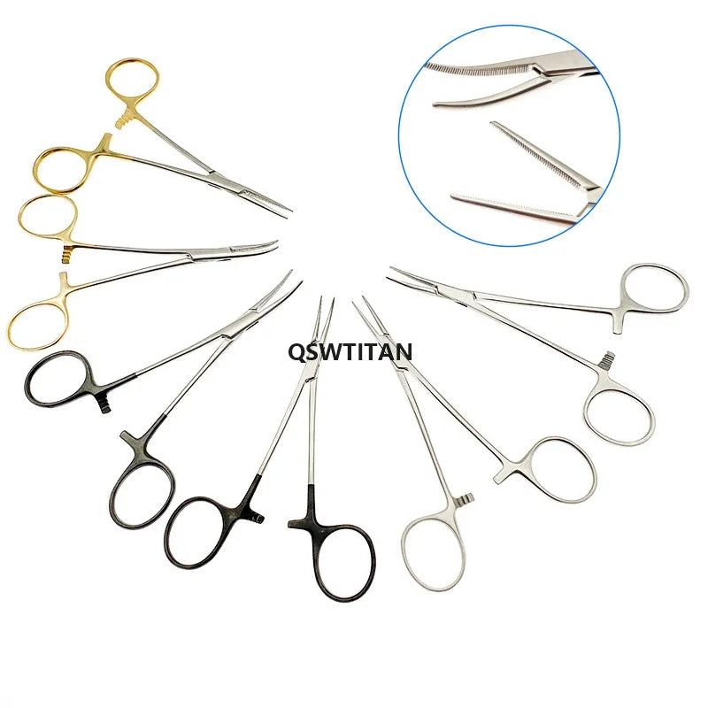 Hemostatic Clamp Forceps Surgical  Hemostatic Forcep Pliers Double eyelid tools