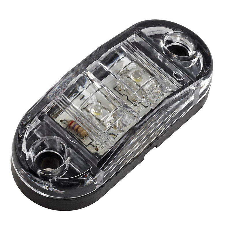 Truck Small Side Light 24 V12v Waterproof Identification Light Grille Light Air-Guide Sleeve Led Clearance Lamp Width Lamp Turn Signal Light