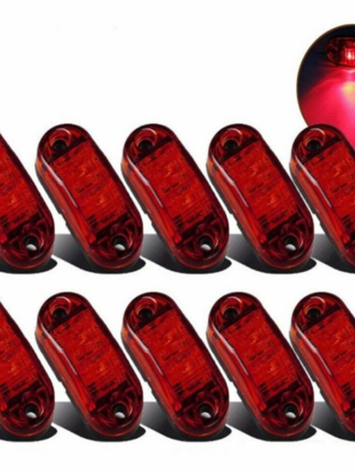 2led/4led Piranha Truck Bulb Side Light Led Truck Signal Lamp Anti-Shunt Taillight