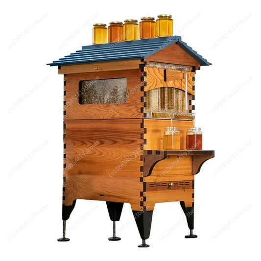 Golden Automatic Hive 2 Beehive 7Pcs Box Flows Frame