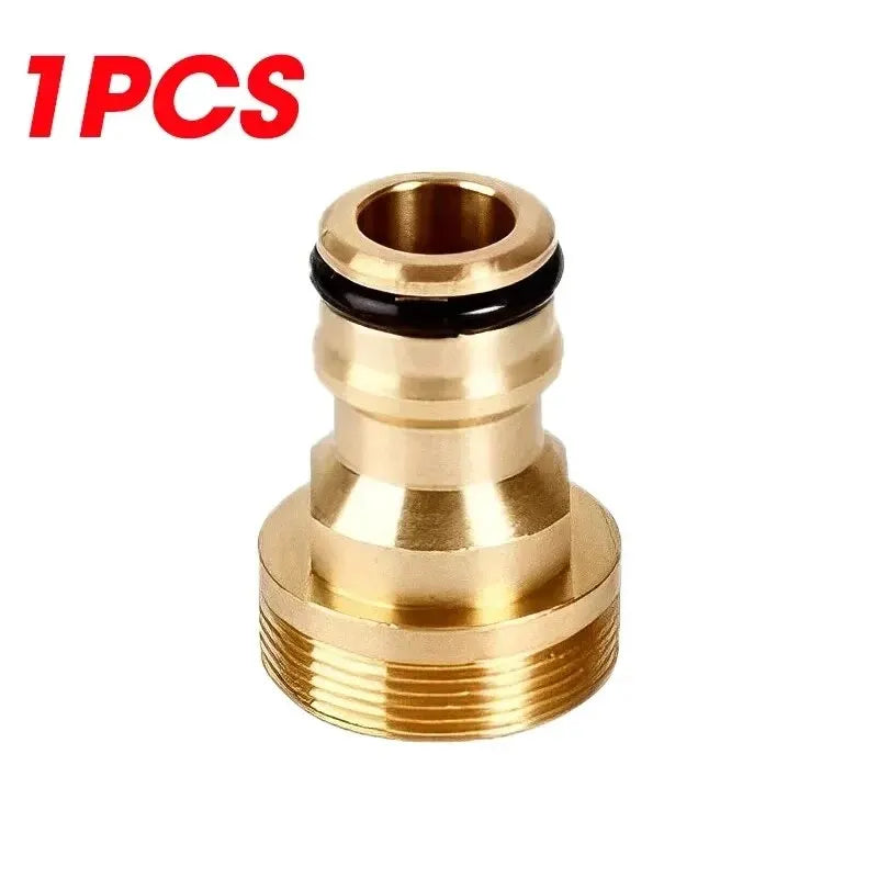 1/2/5PCS Universal Tap Kitchen Adapters Brass Faucet Watering Garden Tools Tap Connector Mixer Hose Adaptor Basin Fitting