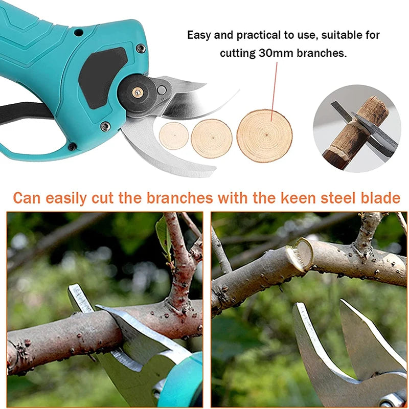 SK5 Electric Pruning Shears Blades 30mm Sharp Cutting-Blade Accessory For Pruning  Branches Trees Bonsai Fruit Garden Tool