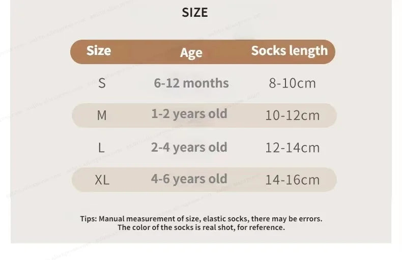 Newborn Baby Toddler Socks Comfortable Prewalker Thick Winter Kids Terry Cotton Girl Autumn Skidproof Sole Infant Boy Sock 0-6Y