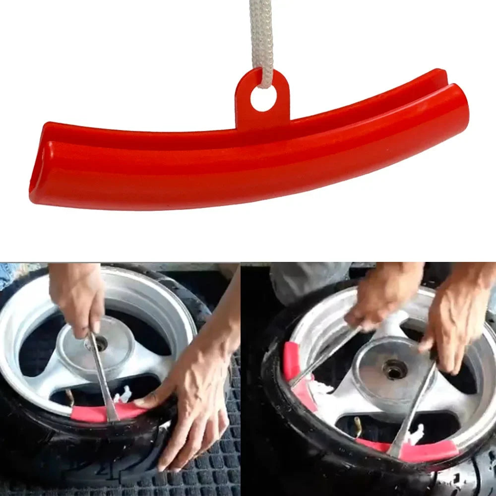 10PCS/Set Car Wheel Rim Protector Tire Changing Lever Tools Auto Spoon Tire Kit Auto Motorcycle Wheel Guard Rim Tyre Accessories