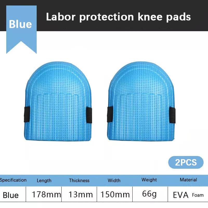 1pair Knee Protection Pad Tile Mud Workers Knee Paste Floor Brick Artifacts Moisture Thickening Brick Garden Manual Work Tools