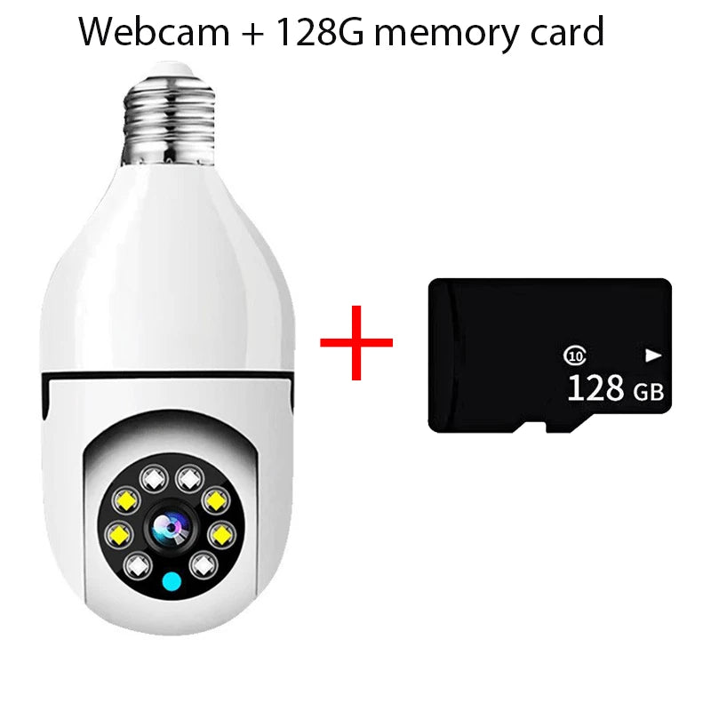 2.4G E27 Light Bulb Wifi Camera Night Version Security Protection 360° HD IP Camara Vigilancia IR Smart Home Cctv PIX-LINK