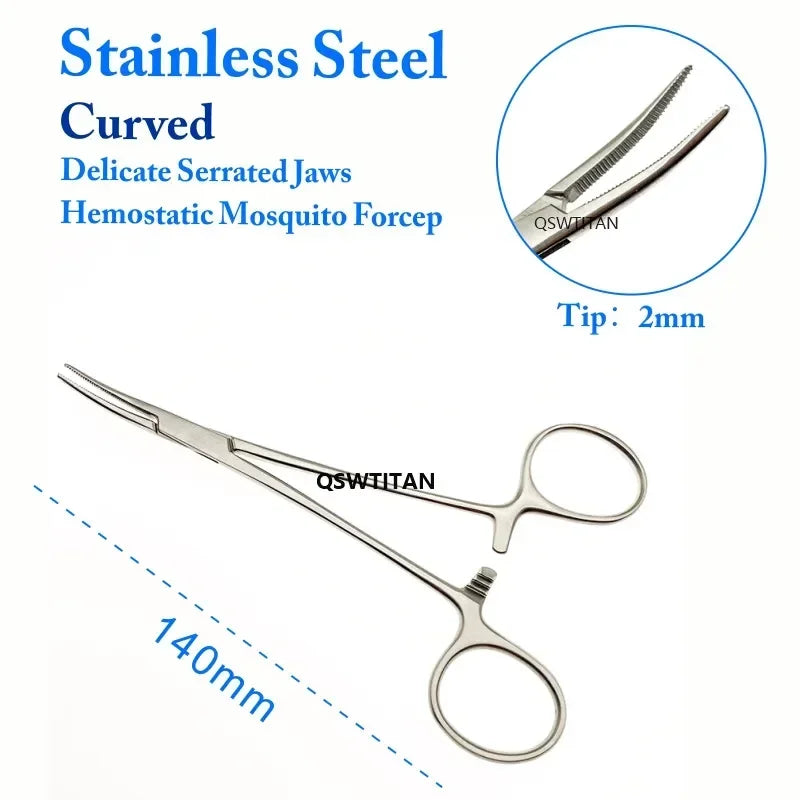 Hemostatic Clamp Forceps Surgical  Hemostatic Forcep Pliers Double eyelid tools