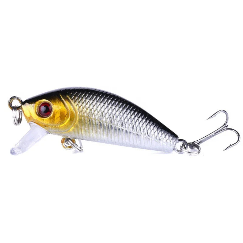 Minoluya Bait 3.6g 5cm Long Throw Floating Water Suspension Biomimetic Drag Fishing Fake Bait Fishing Tool