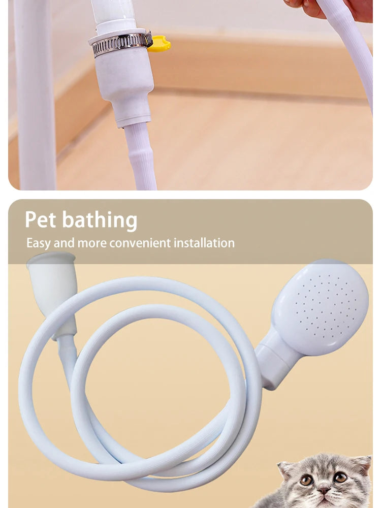 Pet Bathing Shower Dog Cat Multifunctional Shower Easy Bathing Garden Sprayer Pet Cleaning Grooming Tools Supplies