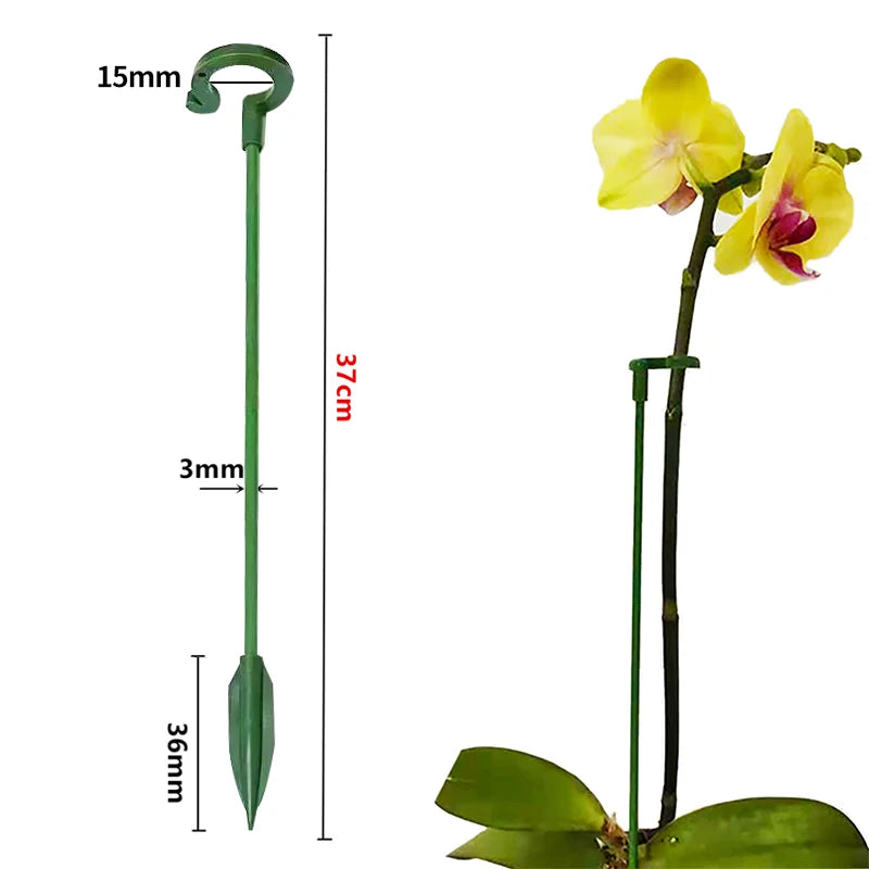 2/5/10pcs Plastic Plant Supports Flower Stand Reusable Protection Fixing Tool Gardening Supplies For Vegetable Holder Bracket