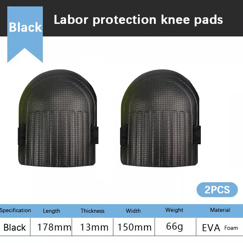 1pair Knee Protection Pad Tile Mud Workers Knee Paste Floor Brick Artifacts Moisture Thickening Brick Garden Manual Work Tools