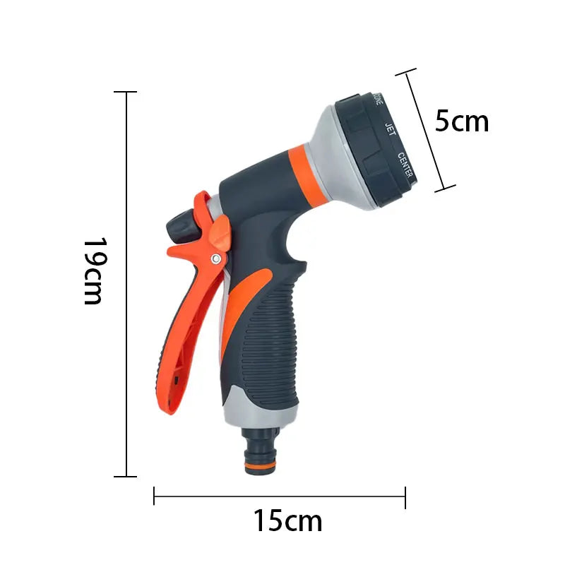 Clearance_Spray Lawn Watering Multi-Function Car Wash High Pressure Durable Hand-Held Tools Hose Sprinkle Nozzle Garden_Continuo