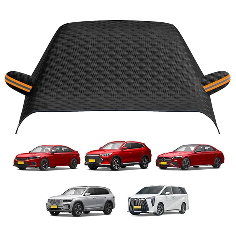 LEIBOO Car Window Snow Cover Magnetic Windshield Sunshade Anti Freeze Snow Windshield Covers Sun Visor Auto Exterior Accessories