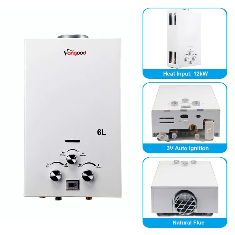 Universal Instant Boiler Good Price Home Appliance Stainless Steel Gas Water Heater