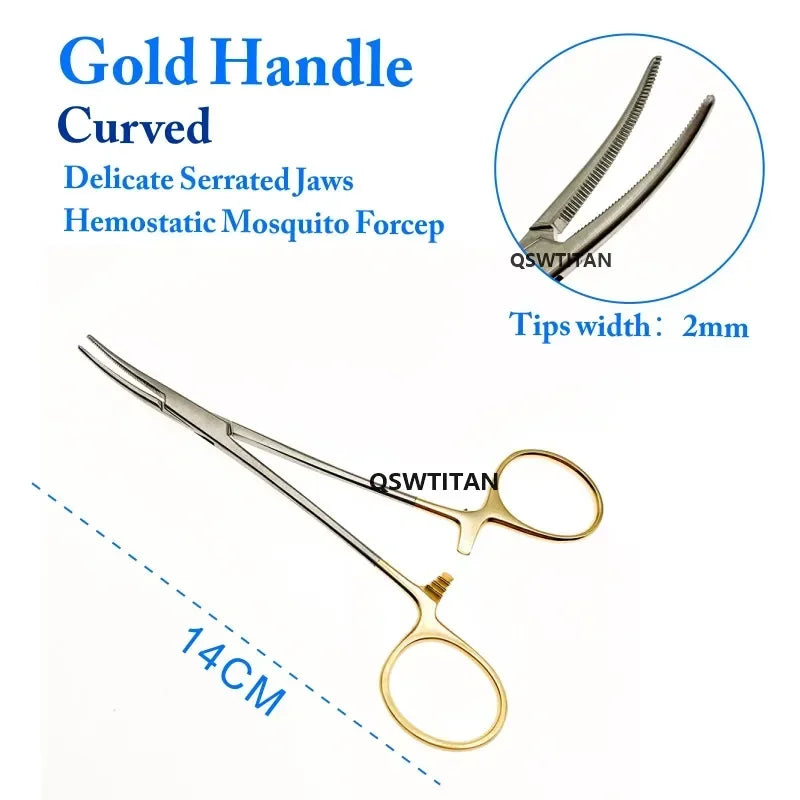 Hemostatic Clamp Forceps Surgical  Hemostatic Forcep Pliers Double eyelid tools