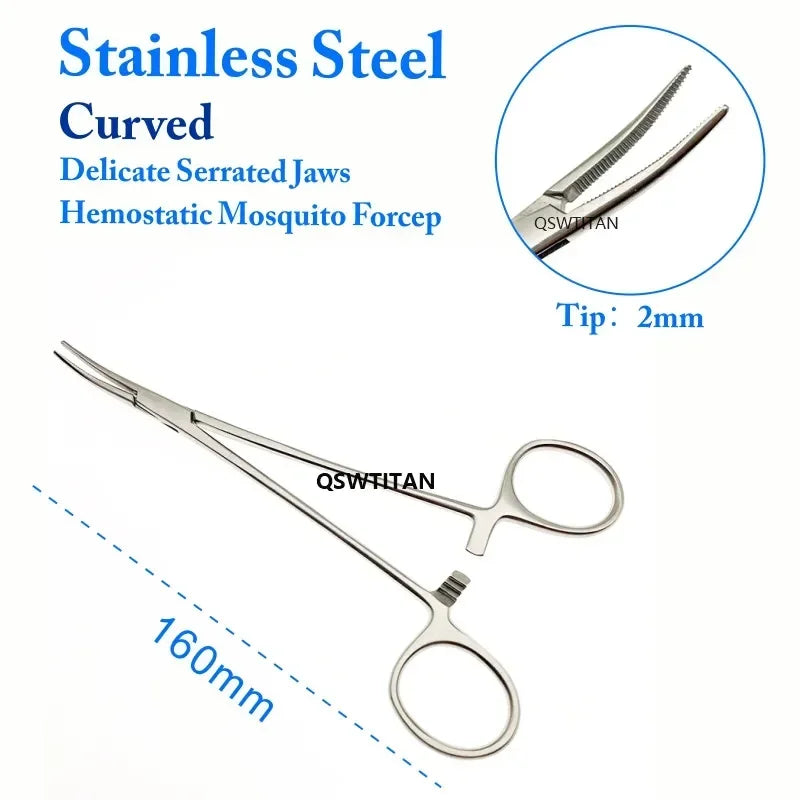 Hemostatic Clamp Forceps Surgical  Hemostatic Forcep Pliers Double eyelid tools