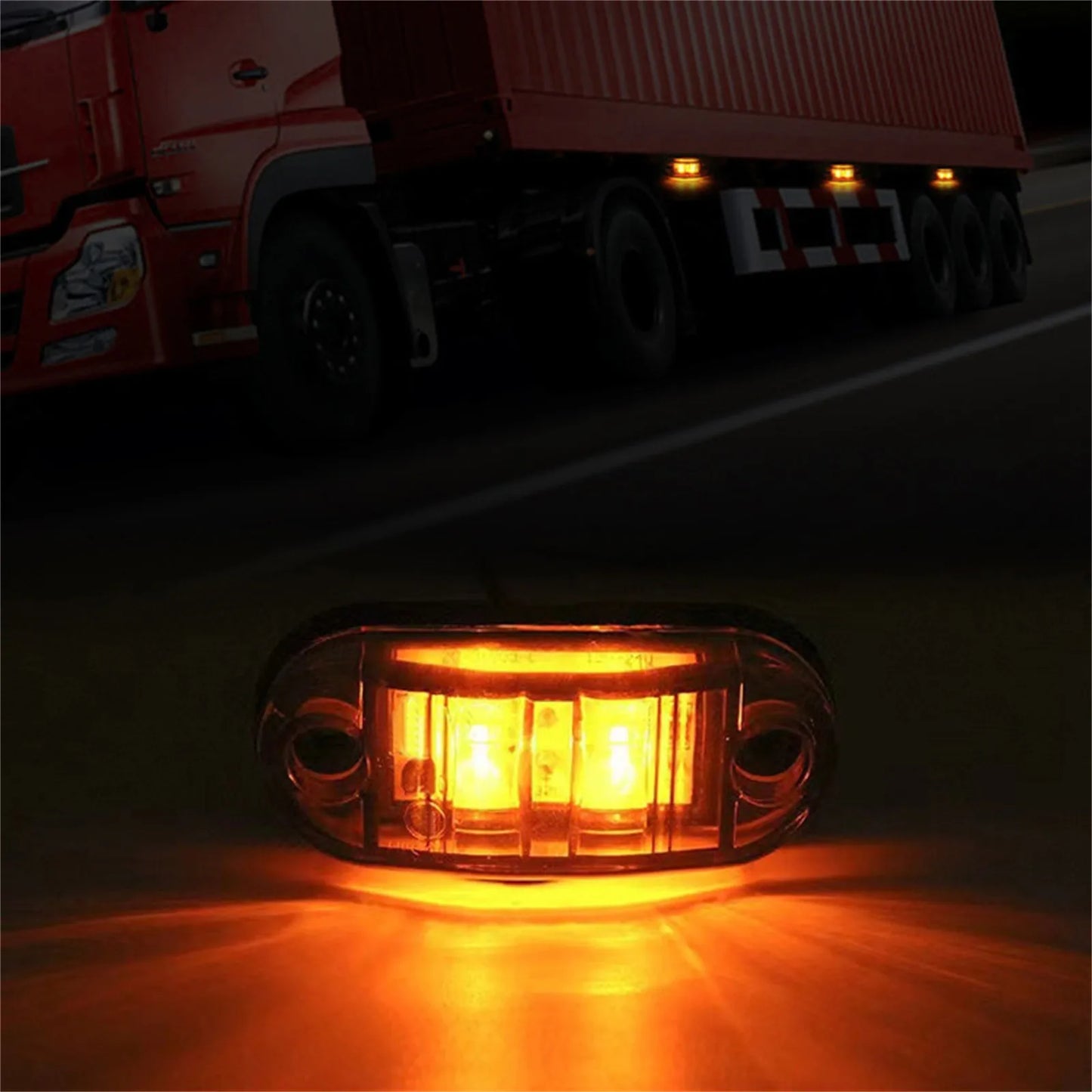 Tail Light Stop Brake Lights Waterproof Trailer Light Caravan Trailer LED Lamp 12 V 10 Pcs