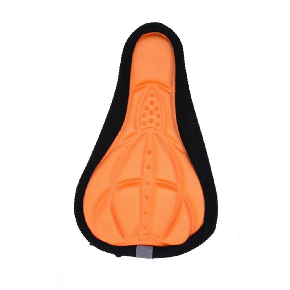 Bike Seat Cover Bicycle Silicone 3D Gel Saddle Pad Padded Soft Cushion Comfort EVA Anti Friction Seat Saddle Covers Cycling Part