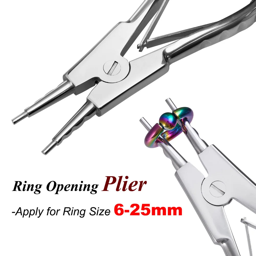 1pc Piercing Tattoo Clamp Surgical Steel Piercing Pliers Tools Dermal Anchor Hemostat Forceps Punchers Setpum Catilage Belly Lip