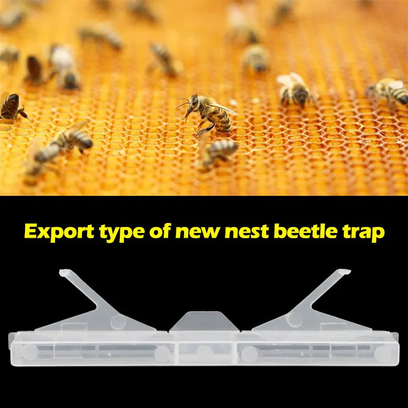 2 Pcs Beetle Trap Beehive Baitable Trap Collector Nest Insect Trap Bee Hive Insect Catcher Killer Portable Beekeeping Tool