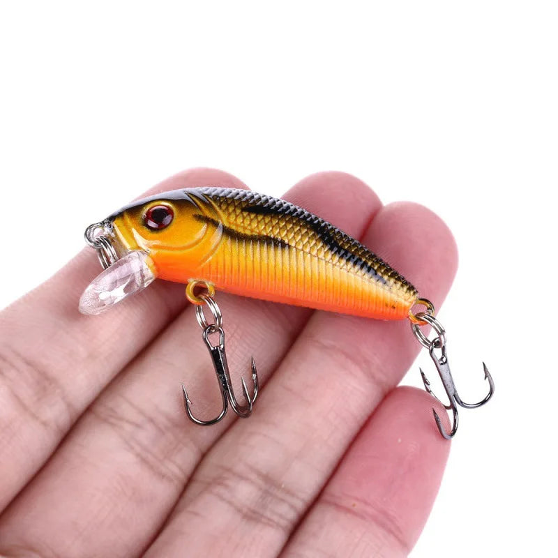 Minoluya Bait 3.6g 5cm Long Throw Floating Water Suspension Biomimetic Drag Fishing Fake Bait Fishing Tool