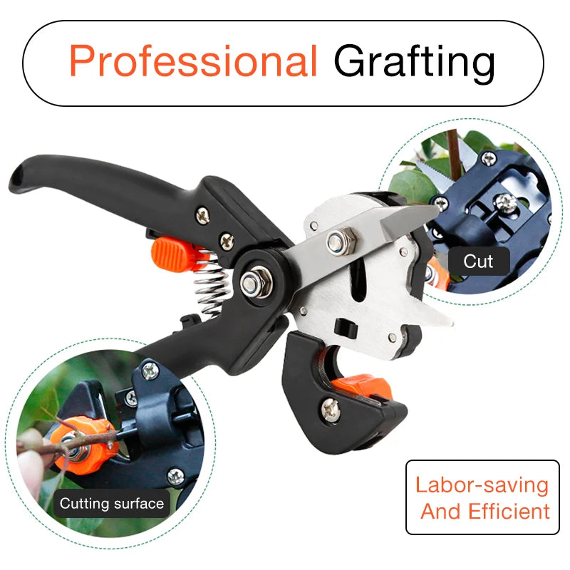 Grafting Scissor Fruit Tree Vaccination Secateurs Pruning Cutting Knife Garden Tools professional Farming Pruning Shears Tools