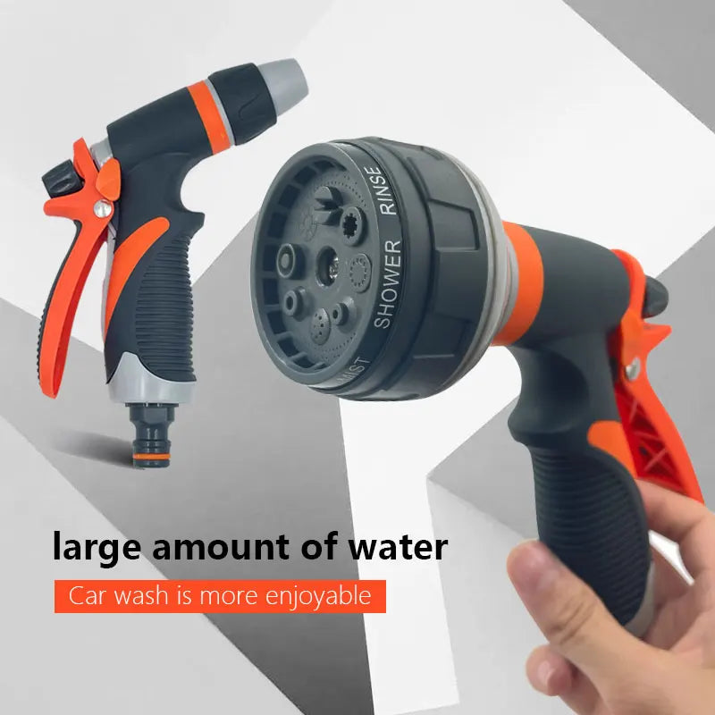 Clearance_Spray Lawn Watering Multi-Function Car Wash High Pressure Durable Hand-Held Tools Hose Sprinkle Nozzle Garden_Continuo