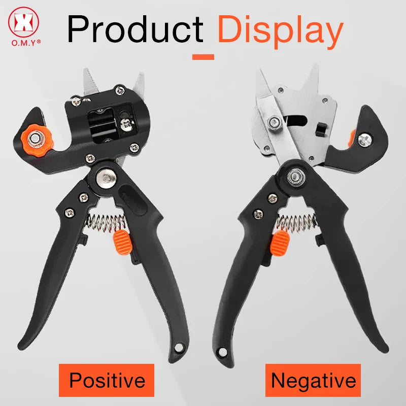 Grafting Scissor Fruit Tree Vaccination Secateurs Pruning Cutting Knife Garden Tools professional Farming Pruning Shears Tools