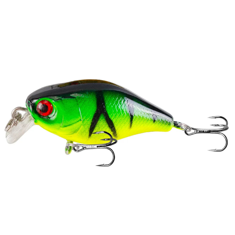 1 PCS Minnow Fishing Lure about 45mm 4.2g Crankbait Hard Bait Topwater Artificial Wobbler Bass Japan Fly Fishing Accessories