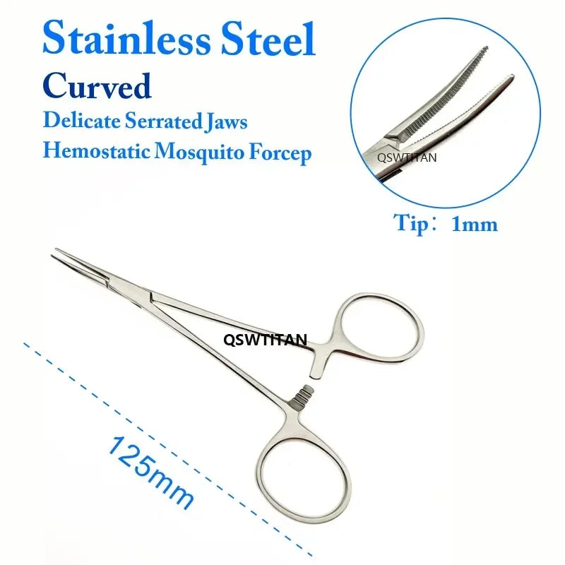 Hemostatic Clamp Forceps Surgical  Hemostatic Forcep Pliers Double eyelid tools